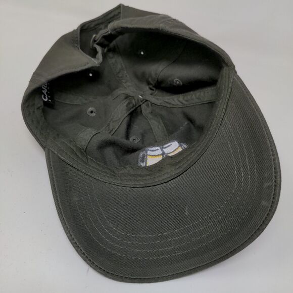Carbon Elements Men's Slideback Hat Brown Size O/S Embroidered Beer Logo - Picture 9 of 12